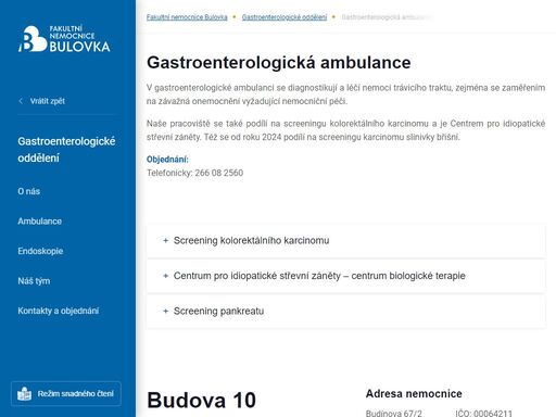 bulovka.cz/kliniky-a-oddeleni/gastroenterologicke-oddeleni/gastroenterologicka-ambulance