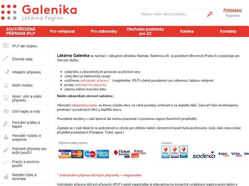 www.lekarnagalenika.cz