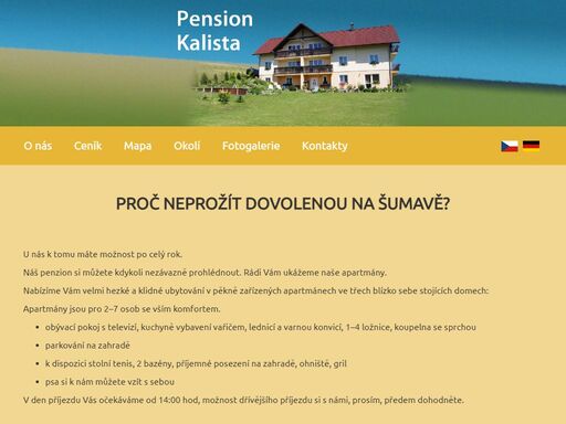 www.pensionkalista.cz
