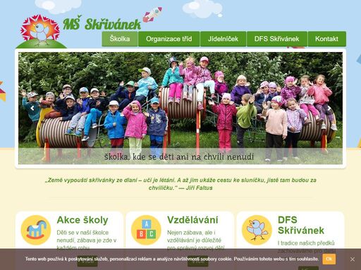 www.skolka-skrivanek.cz
