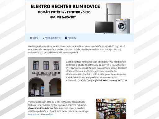 www.elektroklimkovice.cz