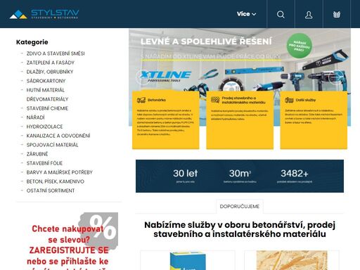 společnost jiří školník – stylstav – městec králové. společnost jiří školník – stylstav – městec králové
stavebniny a betonárna společnosti stylstav s.r.o. sídlí v městci králové, působí v okolí poděbrad, kolína, nymburku, ale i v ostatních regionech. byla založena v roce 1991. od tohoto roku se firma zabývala…