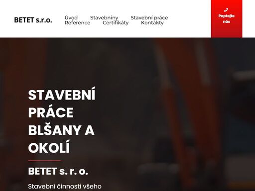 nabízíme kvalitní stavební služby v blšanech, podbořanech: rekonstrukce, výstavba na klíč, prodej stavebnin a zemní práce. volejte pro spolehlivou práci!