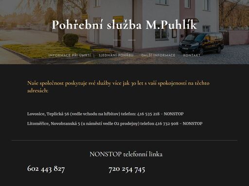 www.pohrebnisluzbampuhlik.cz