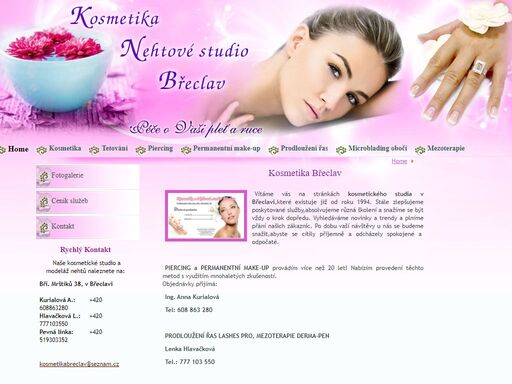 www.kosmetikabreclav.cz
