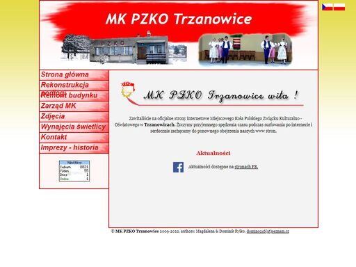 webová prezentace pzko trzanowice (třanovice)