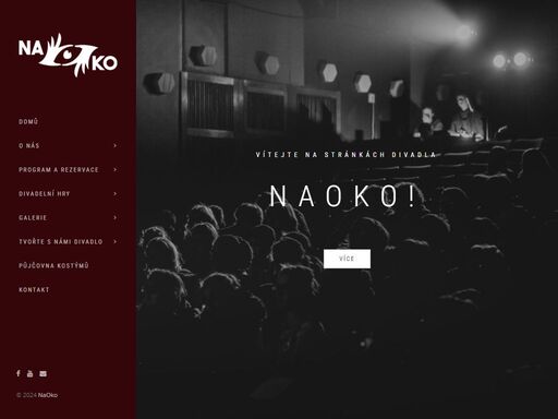 divadlo naoko chomutov je spolek lidí, kteří působí na divadelní scéně od sezóny 2005/2006.