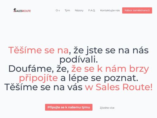 www.salesroute.cz