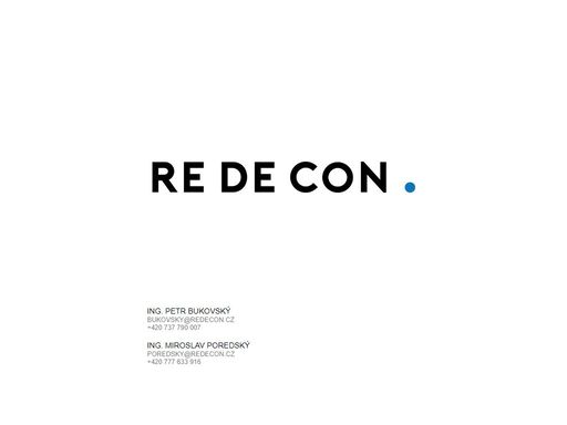 www.redecon.cz