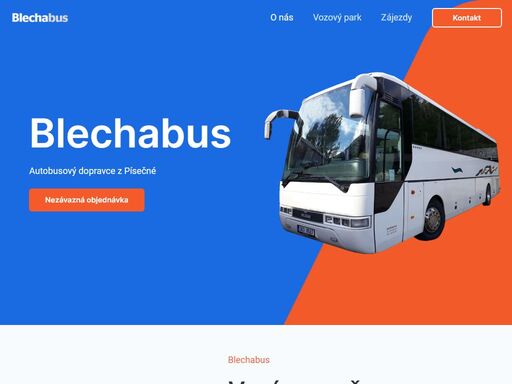 blechabus - autobusový dopravce z písečné (žamberk), tel.: 603 538 241.