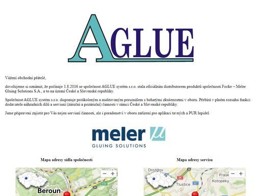 www.aglue.cz