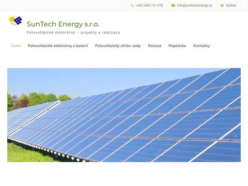 fotovoltaické elektrárny vyškov, fve ohřev vody vyškov, fve jihomroravský kraj, dotace fve, nová zelená úsporám light, nová zelená úsporám