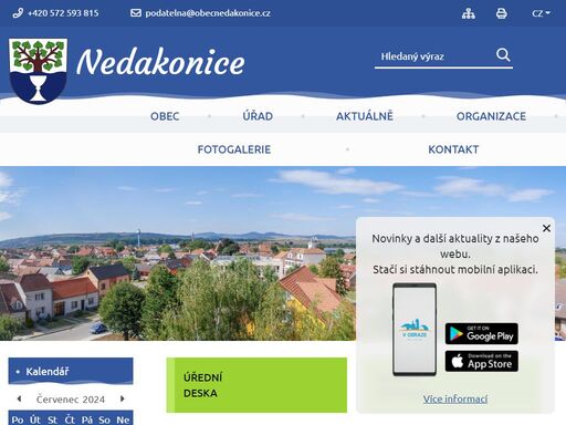 www.obecnedakonice.cz
