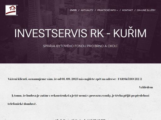 www.investservis-kurim.cz