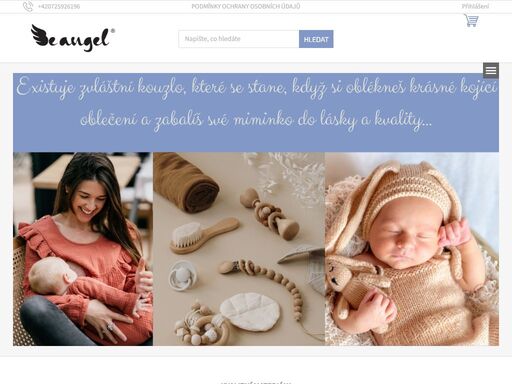 e-shop pro maminky a jejich malé andílky