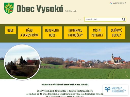www.obecvysoka.cz
