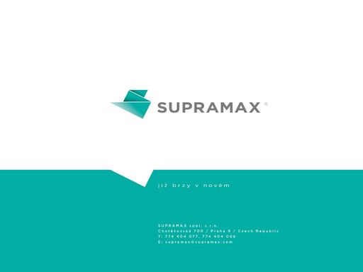 supramax spol. s r. o. je tým kreativních profesionálů, kteří se v oblasti grafického designu, webdesignu a internetových projektů pohybují již od roku 2001.