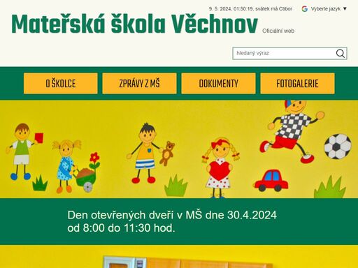 www.msvechnov.cz