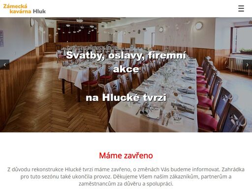 www.zameckakavarnahluk.cz