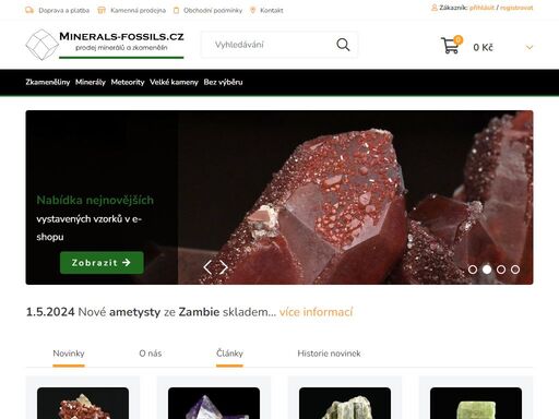 minerals-fossils.cz