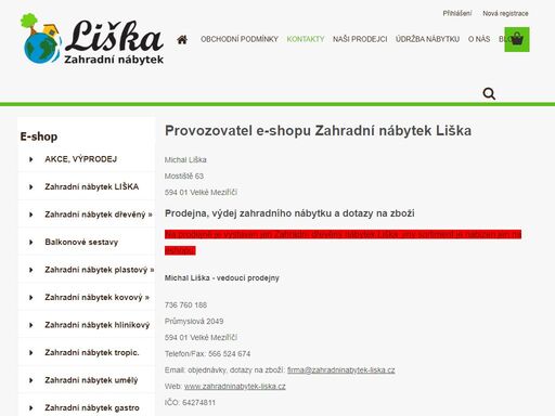 www.zahradninabytek-liska.cz/kontakty