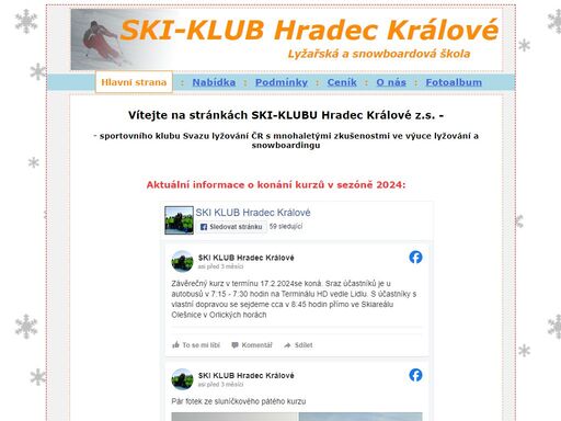 www.skiklubhk.cz