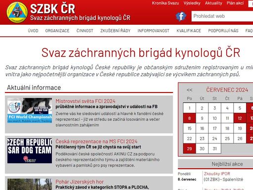 www.zachranari.cz