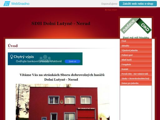 hasiči nerad sdh dolní lutyně - nerad