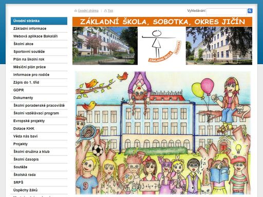 oficiální webové stránky sobotecké školy