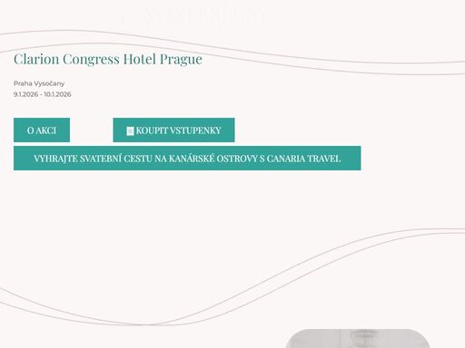 svatební dny, prestižní svatební událostí roku, která má ve svém oboru dlouholetou tradici a jméno. každoročně přináší spoustu novinek, trendů, zajímavostí.