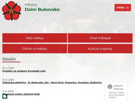 městys se nachází na severním okraji třeboňské pánve a patří do oblasti pšeničných blat. leží při silnici směřující z českých budějovic přes veselí nad lužnicí do prahy, cca 25 km od českých budějovic.