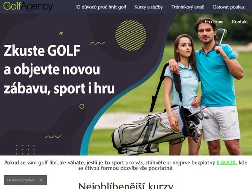 golfové kurzy, tréninkové služby, služby pro firmy v oblasti golfu - firemní akademie, teambuilding, atd. tréninkový areál poděbrady.