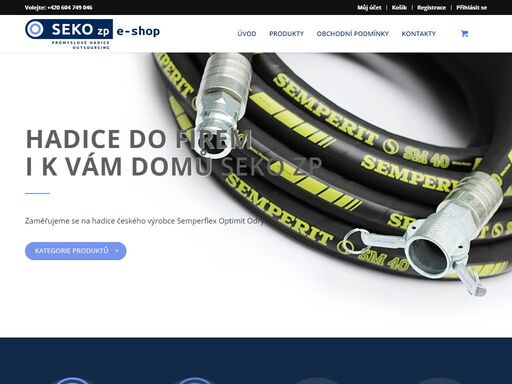 zaměřujeme se na hadice českého výrobce semperflex odry. na našem eshopu najdete také sekci těsnění, pryžové fólie a příslušenství k hadicím.