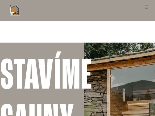 děláme to, co nás baví. stavíme sauny. z kvalitního dřeva, pečlivě a s láskou. stavíme finské sauny, infra sauny, bio sauny, parní sauny a vše dokážeme postavit u vás na zahradě nebo na dvorku.