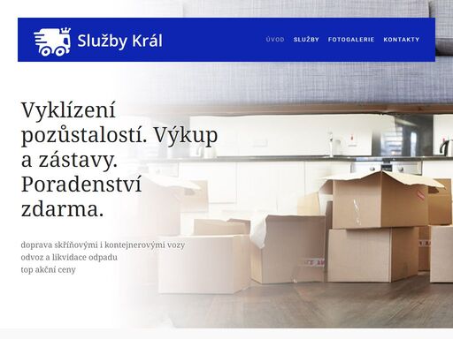 nabízíme vyklízení pozůstalostí, firem, skladů, sklepů a domů v plzni a okolí. realitní činnost, správa nemovitostí, bazar nábytku.