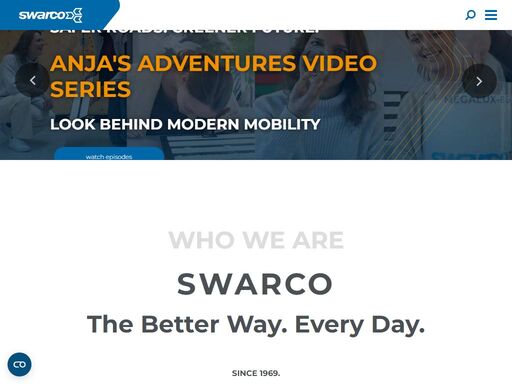 swarco is a globally active corporation that offers one of the most complete solution portfolios for road safety and traffic management.