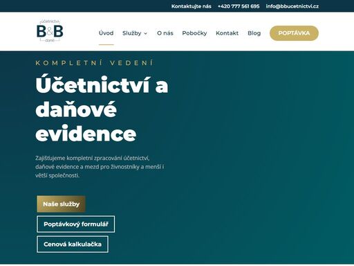 kompletní vedení účetnictví a daňové evidence zajišťujeme kompletní zpracování účetnictví a daňové evidence pro živnostníky a menší i větší společnosti. naše služby poptávkový formulář účetnictví zajistíme vám kompletní zpracování účetnictví a daňové evidence. více informací mzdy zajistíme vám kompletní zpracování mzdové agendy. více informací poradenství pomůžeme vám s veškerými účetními problémy a poradíme vhodné řešení. […]