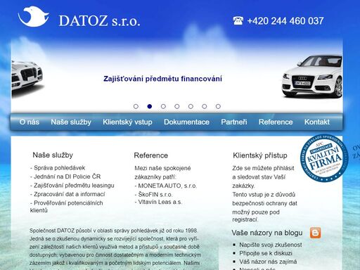datoz s.r.o., správa pohledávek, detektivní služby