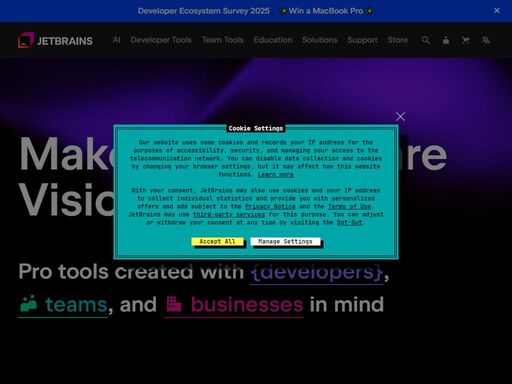 jetbrains is a cutting-edge software vendor specializing in the creation of intelligent development tools, including intellij idea – the leading java ide, and the kotlin programming language.
