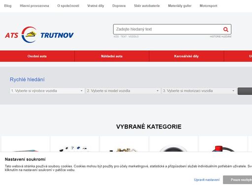 eshop ats trade. prodej automobilových náhradních dílů - . . .