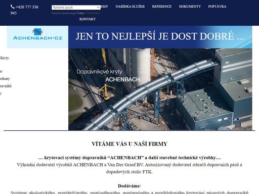 achenbach | jen to nejlepší je dost dobré - www.achenbach.cz