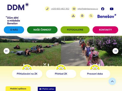 dům dětí a mládeže benešov