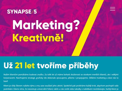 synapse5 - reklama, weby, tisk, marketing, tvorba www, webdesign, internetové stránky, marketing, reklama, logotyp, grafika, dtp, tisk, fotografie - brno, břeclav, hustopeče, mikulov, hodonín
