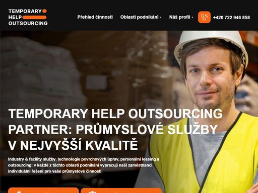 industry & facility služby, povrchová technologie, personální leasing a outsourcing - individuální řešení pro vaše průmyslové činnosti od tho partner