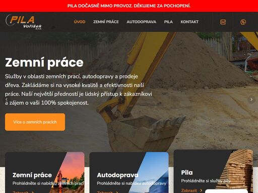 pila voříšek s.r.o. vám nabízí kompletní sortiment z oblasti prodeje dřeva. od vazeb, hranolů, střešních latí, trámů, prken až po truhlářské řezivo či přípravu materiálu pro roubenky. dále nabízíme pořez vámi dodaného dřeva. vše za velmi výhodné a bezkonkurenční ceny.