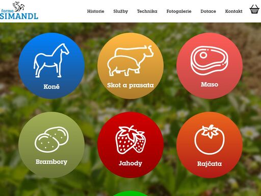 rodinná farma z jiratic zabývající se chovem skotu, prasat, sportovních koní, pěstováním brambor a jahod. pro zájemce o agroturistiku nabízí ubytování za farmou na louce v mobilheimu.