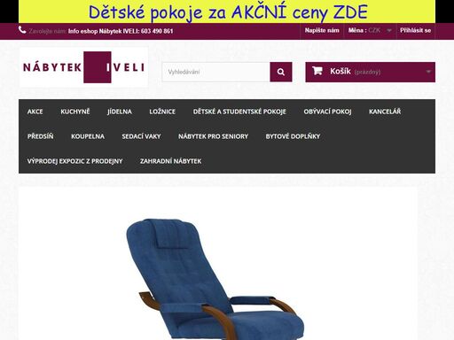 český a slovenský nábytek za přijatelné ceny.