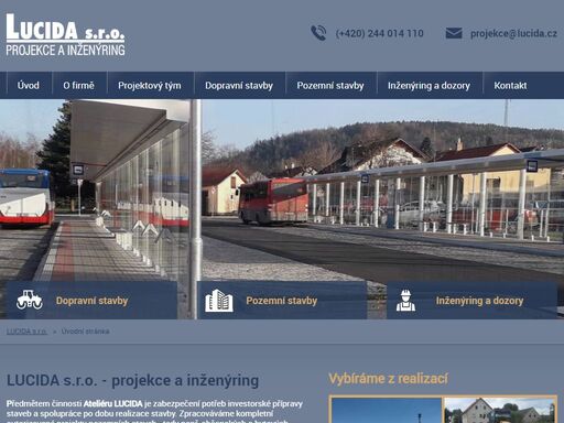 lucida s.r.o., projekce a inženýring