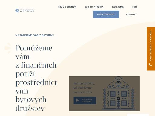 pomůžeme vám z finančních potíží prostřednictvím bytových družstev. s námi po celou dobu víte, na čem jste. neskrýváme podmínky drobným písmem pod čarou.