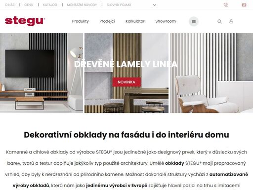 dekorativní kamenné a cihlové obklady stegu jsou designovým doplňkem do interiéru i na fasádu vašeho domu. vyberte si z více než 100 různých odstínů a struktur.